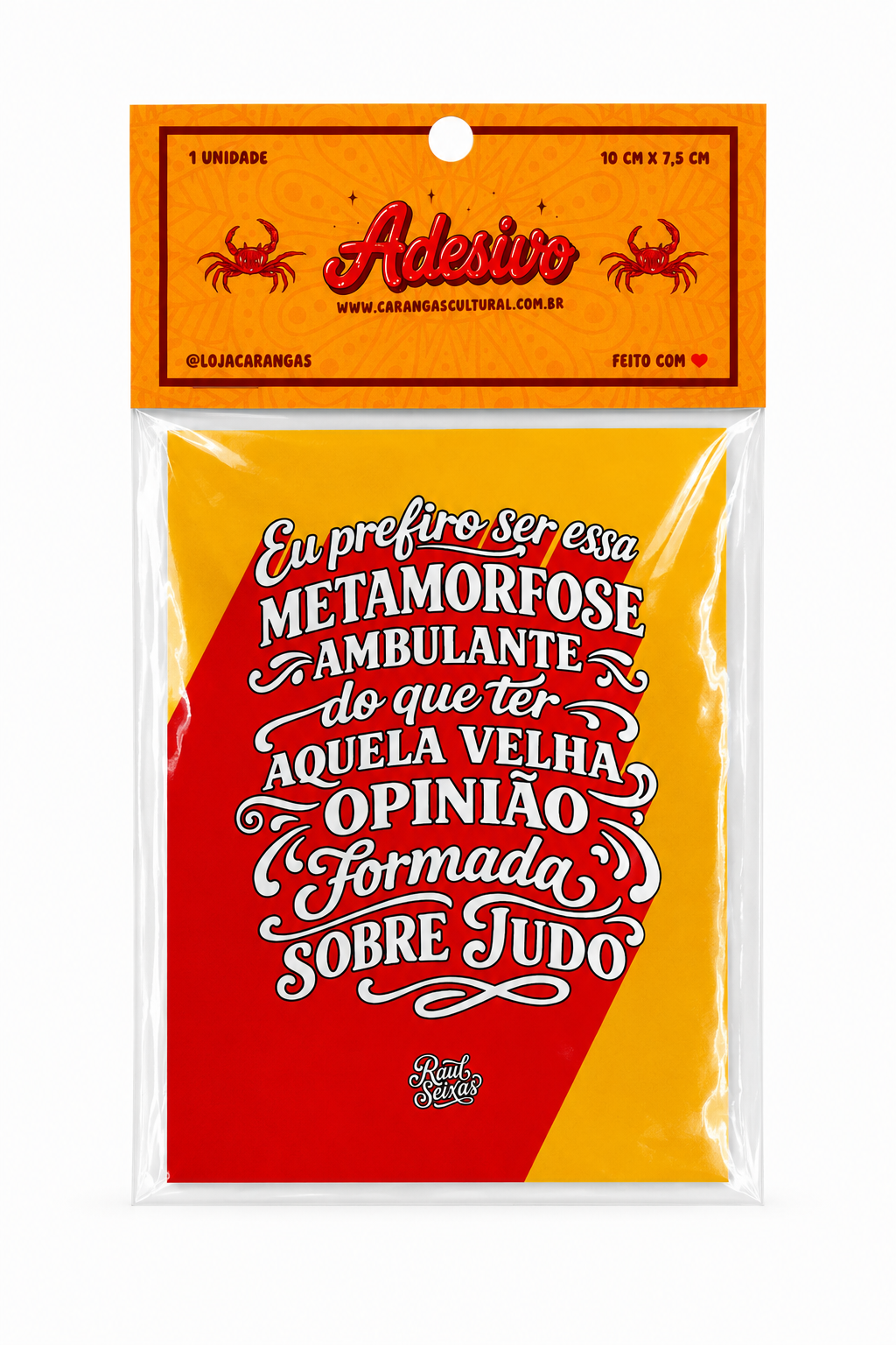 Adesivo Metamorfose Ambulante
