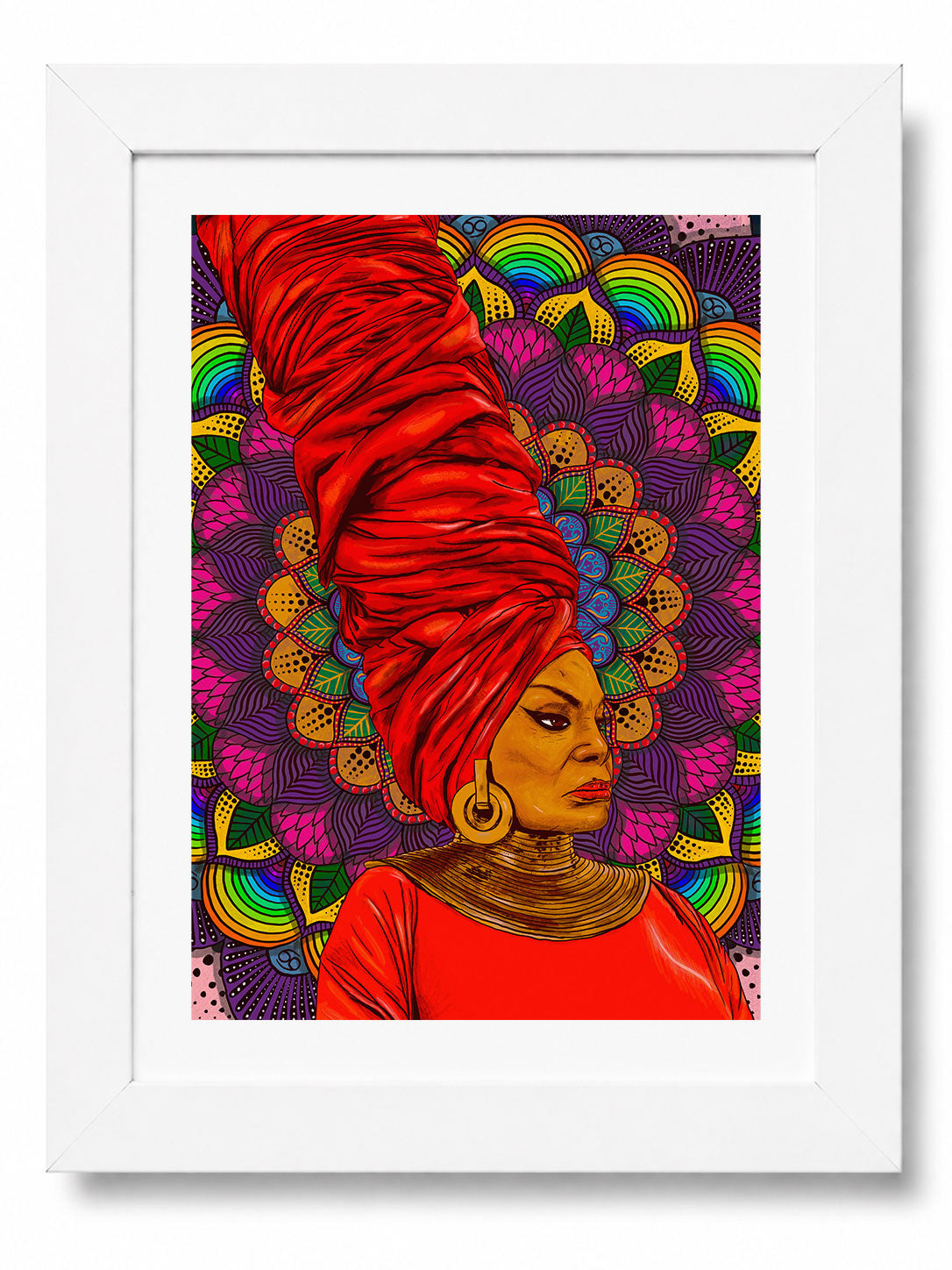 Quadro Elza Soares